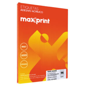 Etiquetas A4348 31,0mm x 17,0mm Maxprint