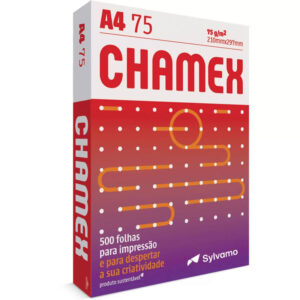 Papel Sulfite A4, 75g, 210mmx297mm, Chamex - PT 500 FL