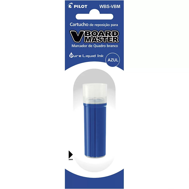 Refil para Marcador Quadro Branco Pilot Azul
