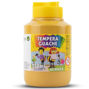 Tinta Guache 250 Ml Amarelo Ocre Acrilex
