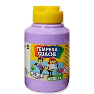 Tinta Guache 250 Ml Lilás Acrilex