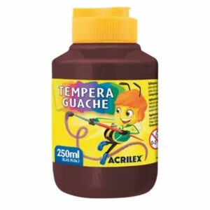 Tinta Guache 250 Ml Marrom Acrilex
