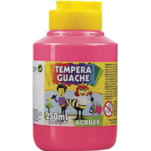 Tinta Guache 250 Ml Rosa Acrilex