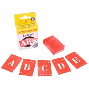 Letra Vazada ABC Compactor 20MM