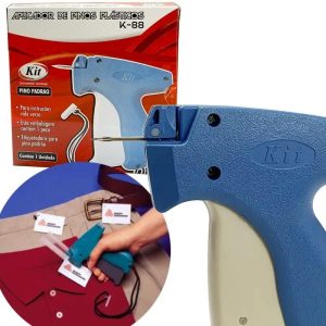 Aplicador Pino Plastico Tag Fix K-88 Kit