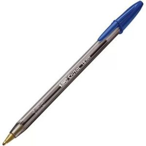 Caneta Esferográfica Bic Bold Cristal 1.6MM Cores Azul