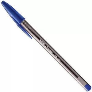 Caneta Esferográfica Bic Bold Cristal 1.6MM Cores Azul