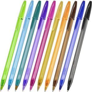 Caneta Esferográfica Bic Fashion 10 Cores