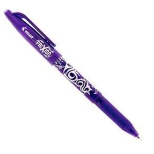 Caneta Esferográfica Pilot Frixion Ball Apagável Roxo