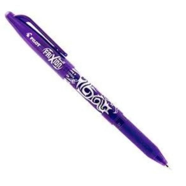Caneta Esferográfica Pilot Frixion Ball Apagável Roxo