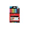 Caneta Hidrocor SuperSoft Brush Pen 10 cores Faber Castell