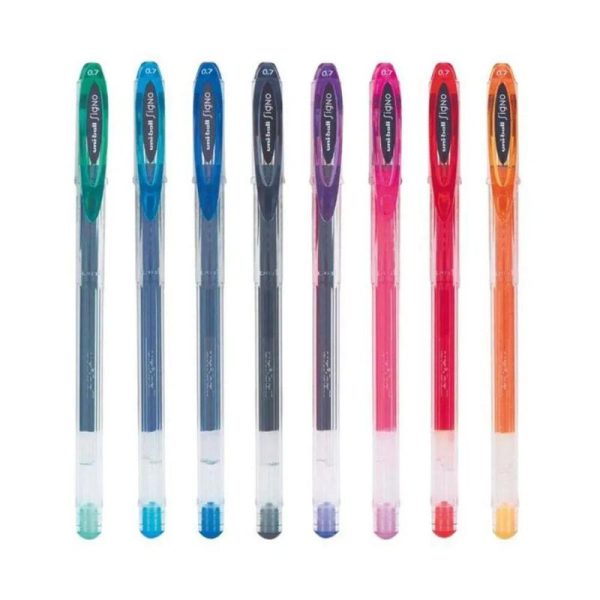 Caneta Uni-Ball Signo Gel UM-120 Rosa - Imagem 2