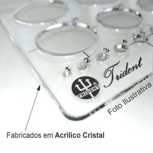Gabarito D-2 Circulografo Trident