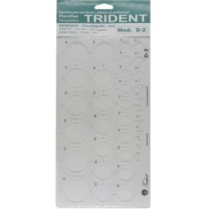 Gabarito D-2 Circulografo Trident