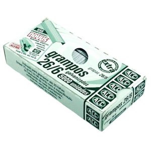 Grampo ACC Galvanizado 5000 Unidades Grapas 26/6