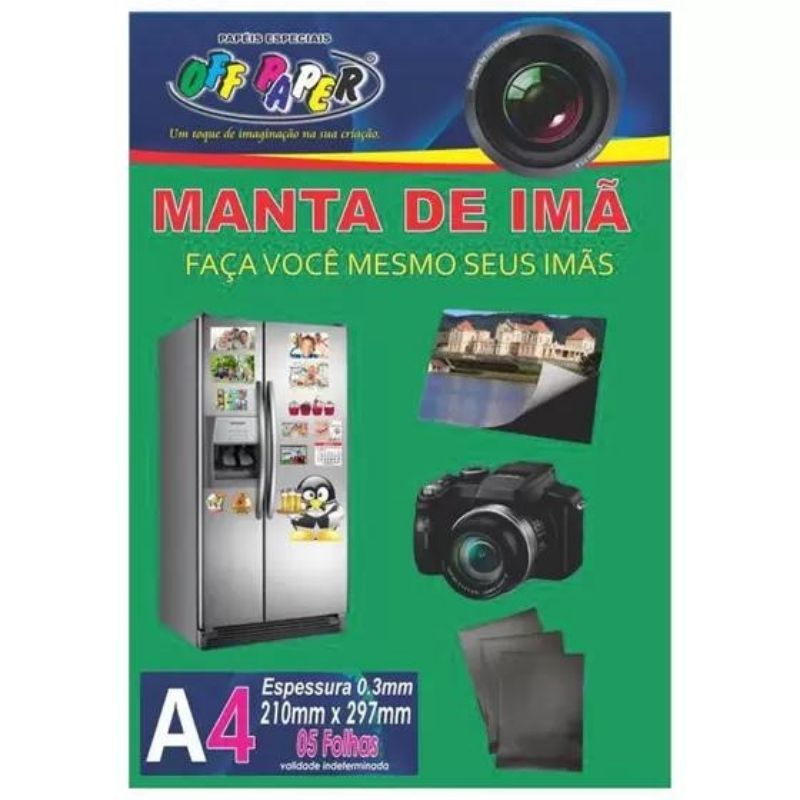 Ima Manta A4 PT 5 Folhas Off Paper