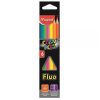 Lápis de Cor com 06 Maped Fluorescente Color Peps