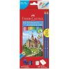 Lápis de Cor com 12 Faber Castell Kit 120112