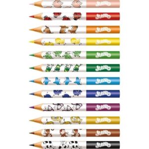 Lápis de Cor com 12 Jumbo Faber Triangulo 123012