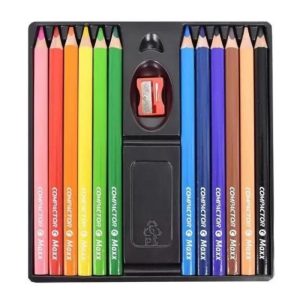 Lápis de Cor com 12 Jumbo Maxx Compactor