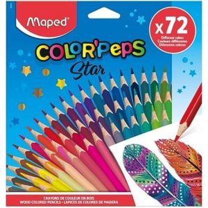 Lápis de Cor com 72 Cores Maped Color PEPS 832072