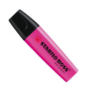 Marca Texto Stabilo Boss Neon Rosa