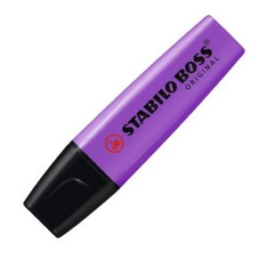 Marca Texto Stabilo Boss Neon Roxo