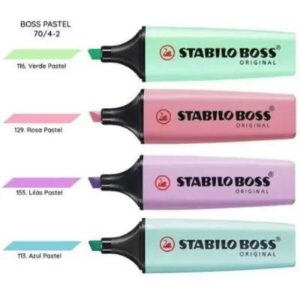 Marca Texto Stabilo Boss Pastel Azul