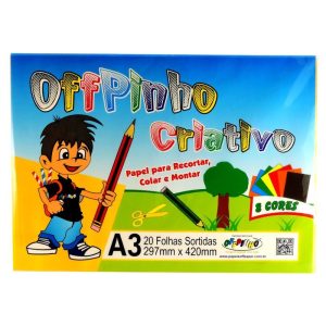 OffPinho Criativo A3 20 folhas Off Paper