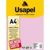 Papel Impressão Pérola 180grs 30 folhas Usapel Rosa