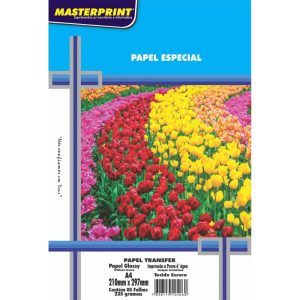 Papel Transfer Tecido Escuro 235G 5 folhas Master