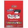Papel Vinil Adesivo Transparente 150G A4 pacote com 10 folhas Off Paper - Imagem 2