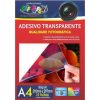 Papel Vinil Adesivo Transparente 150G A4 pacote com 10 folhas Off Paper