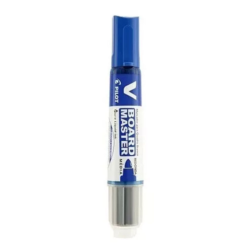 Caneta Marcador Para Quadro Branco Recarregável WBMA Pilot Azul