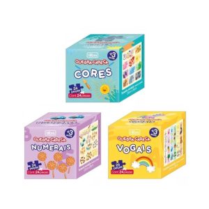 Quebra Cabeça 24 Peças Pedagógico Cores Tilibra