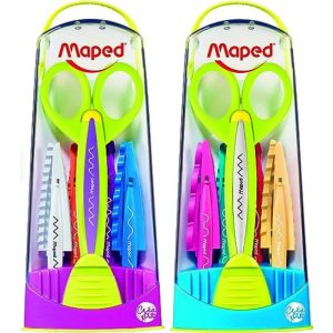 Tesoura Maped Corte Criativo com 5 Lâminas