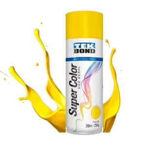 Tinta Spray 350ML Amarelo Super Color