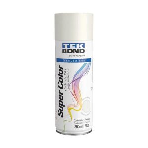 Tinta Spray 350ML Branco Brilhante Super Color