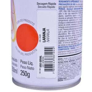 Tinta Spray 350ML Laranja Super Color