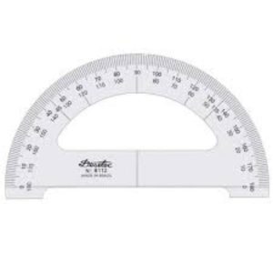 Transferidor Acrílico 8110 180º Desertec