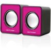 Caixa de Som 2.0 3W Mini SP198 Rosa Multilaser - Imagem 2