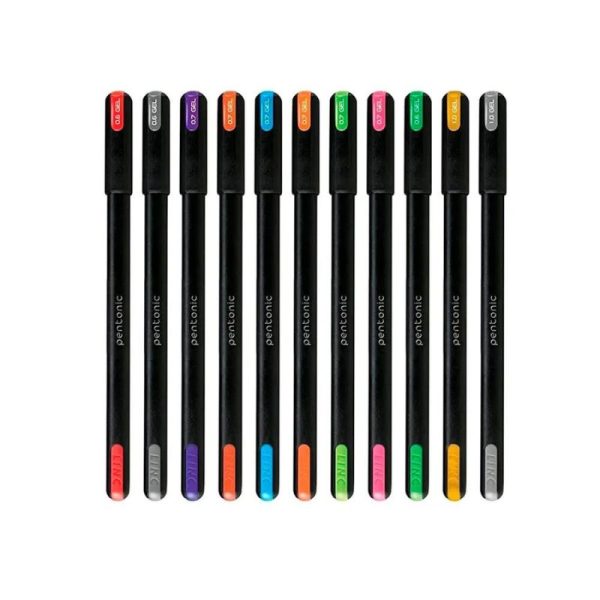 Caneta Esferográfica CIS Pentonic 0,7MM Azul Claro - Imagem 2