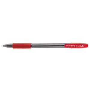 Caneta Esferográfica Pilot BPGP-S Grip-10R 1.6MM Vermelho
