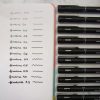 Caneta Uni Pin 0.05 Black Mitsubishi Pencil - Imagem 2