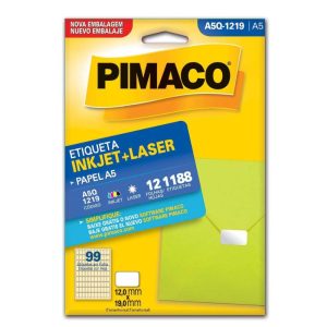 Etiqueta Laser A5 Q-1219 Pimaco