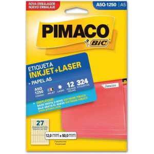 Etiqueta Laser A5 Q-1250 Pimaco