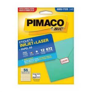 Etiqueta Laser A5 Q-1723 Pimaco