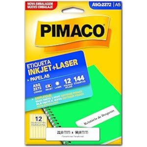 Etiqueta Laser A5 Q-2372 Pimaco