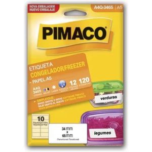 Etiqueta Laser A5 Q-3465 Pimaco