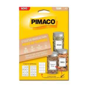 Etiqueta Laser A5 Temperos TEBR Pimaco
